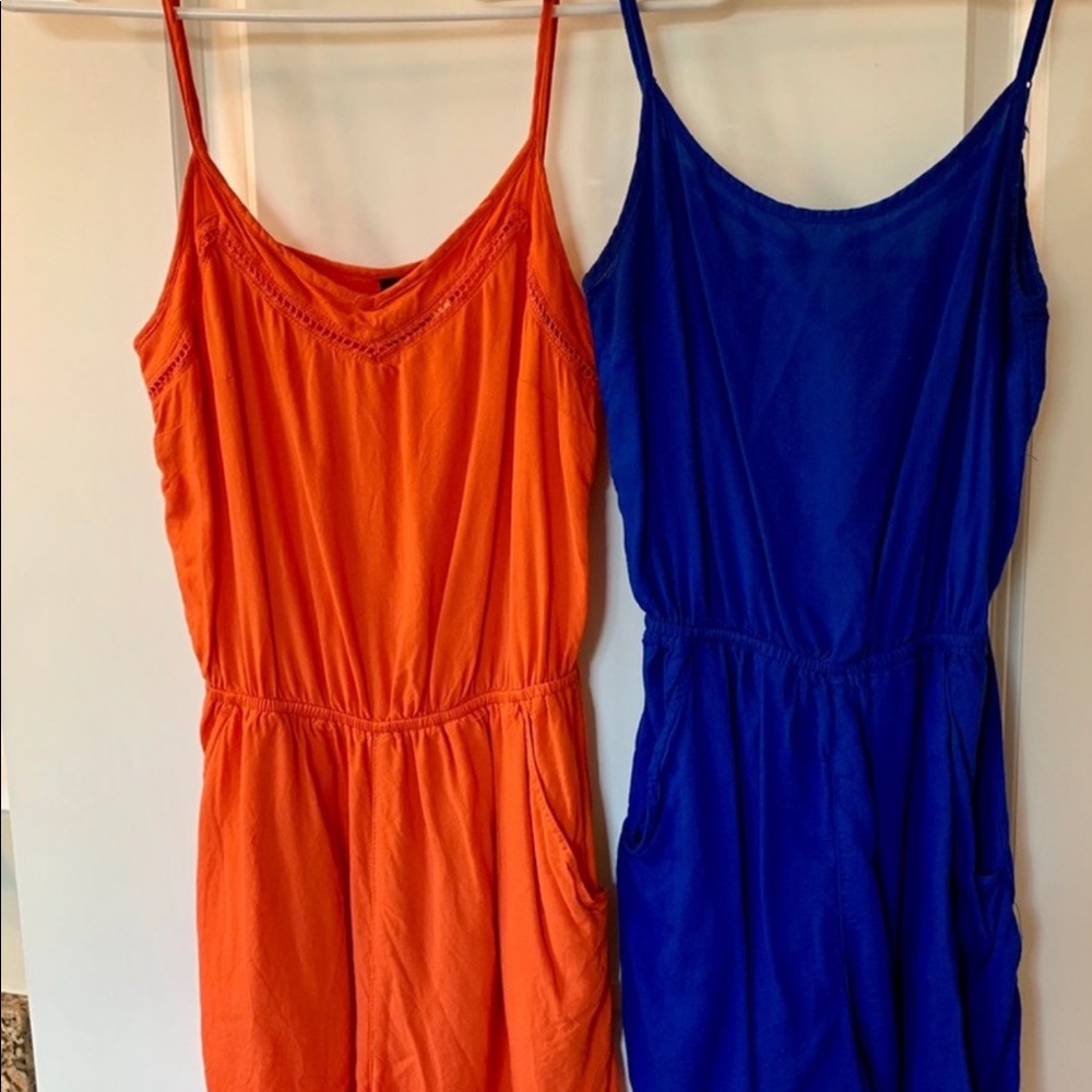 Small rompers two for $25
